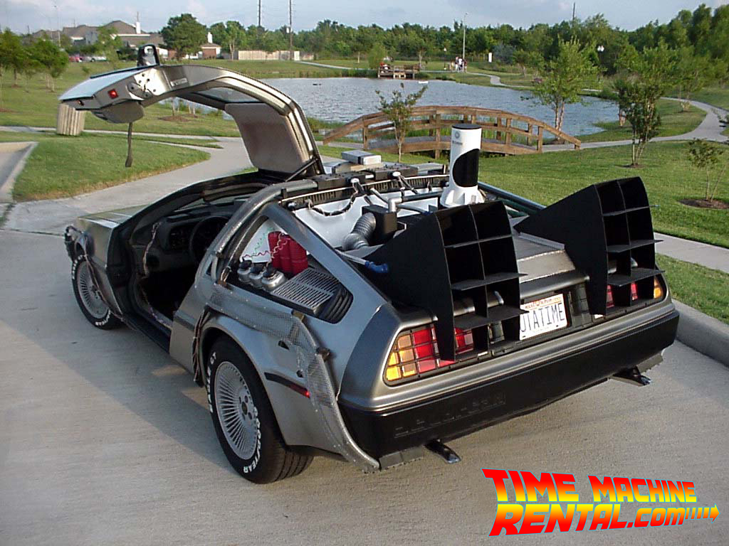 Most frequently stolen photo of a DeLorean on the internet -- and we took the original photo! Fun.