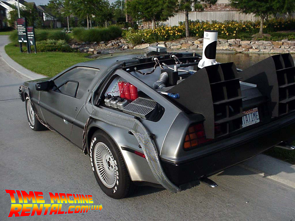 First DeLorean Rental Photo Shoot in 1999